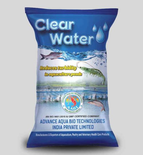 Turbidity reduction in aquaculture ponds