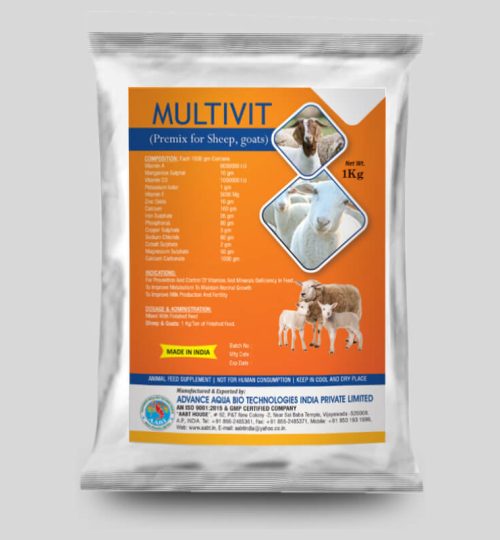 Animal nutrition premix